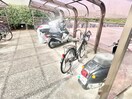 バイク置き場 ウィンク松木