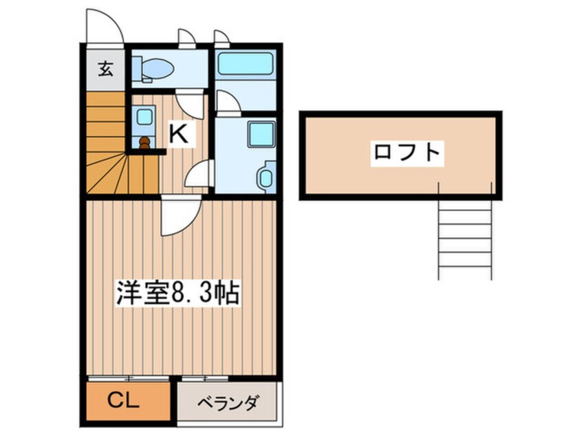 間取図 パ－ムグロ－ヴ
