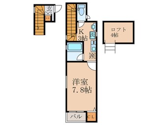 間取図 パ－ムグロ－ヴ