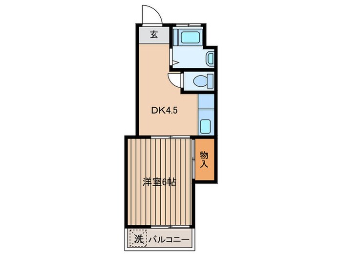 間取り図 マンション並木