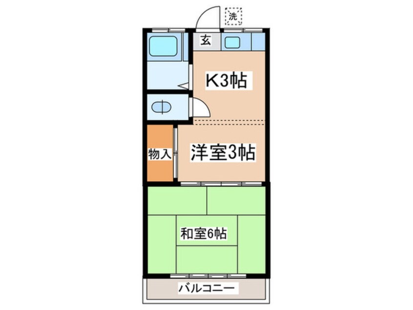間取図 光和荘