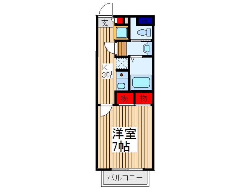 間取図 サンライズハウスＡ棟