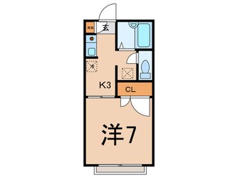間取図 サンエクレ－ル