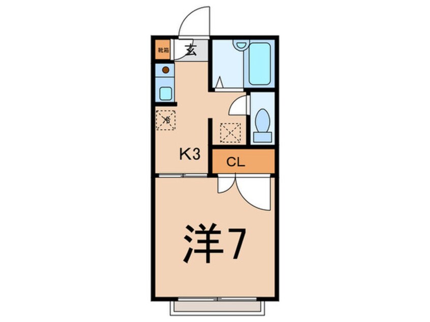 間取図 サンエクレ－ル