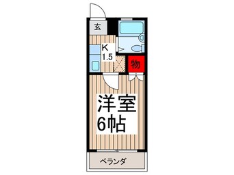 間取図 コーポウエダ