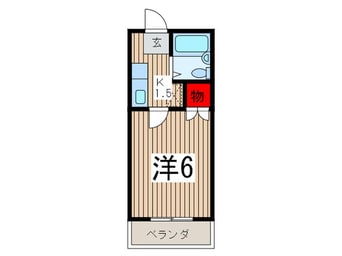 間取図 コーポウエダ