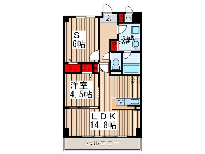 間取り図 コンフォリア北小金