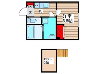 間取図 ベル八千代