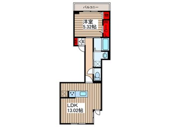 間取図 レクシア土支田