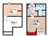 Ｃａｓａ　Ｋ 1Kの間取り