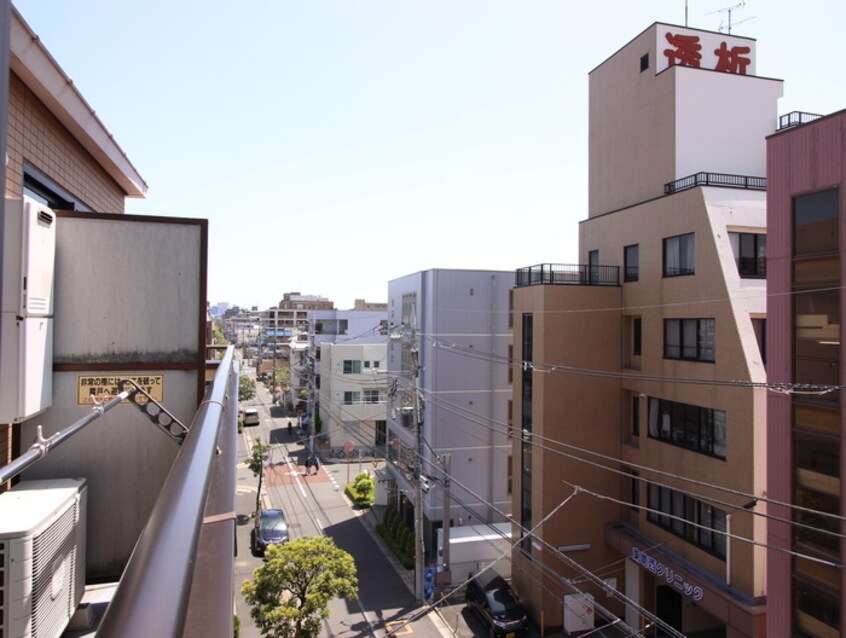 室内からの展望 ハ－モニ－