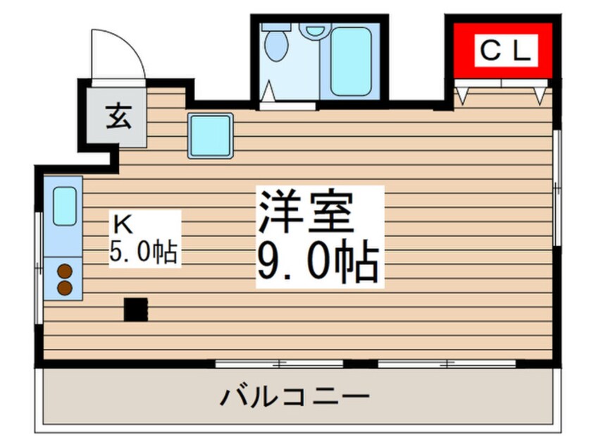 間取図 エレガンス東向島