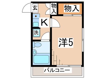 間取図 モンテリサイア淵野辺