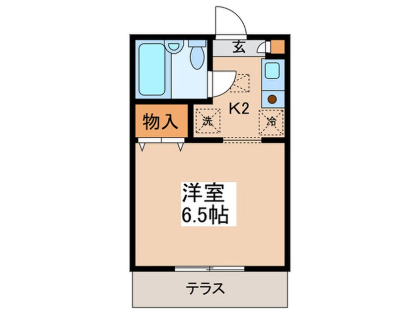 間取図 グレイスオギクボ