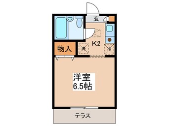 間取図 グレイスオギクボ