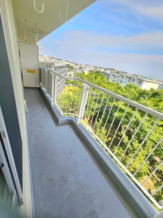 ベランダ・バルコニー 虹ヶ丘団地２号棟（502）