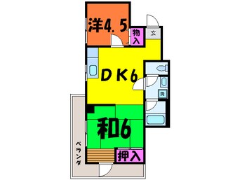 間取図 梅影ハイツ