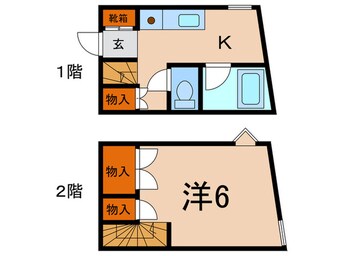 間取図 キラトン塚越