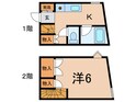 キラトン塚越の間取図