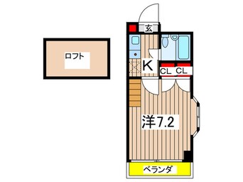 間取図 メイローズ市原