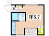 房総ハイツ 1Rの間取り