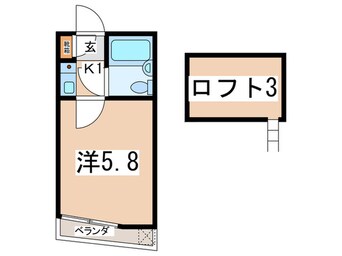 間取図 ベルポアン上鶴間