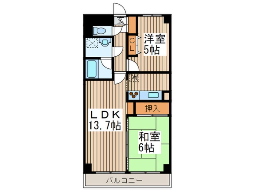 間取図 ハイム・アレグロ－ネ