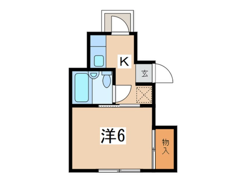 間取図 スト－クハイツＳＵＺＵＫＩ