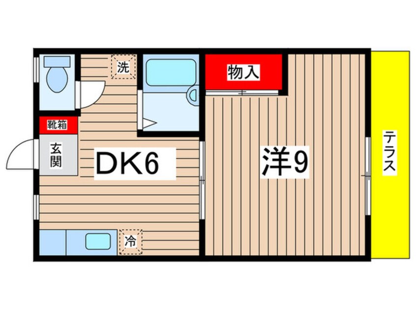 間取図 ハイムテルＢ