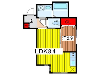 間取図 アトラスカーロ文蔵