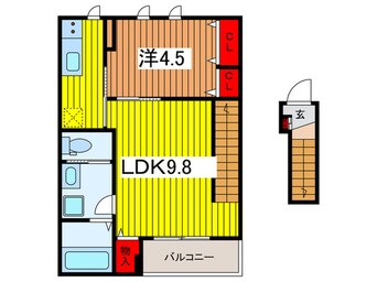 間取図 アトラスカーロ文蔵