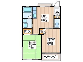 間取図 アーバンドエル烏山