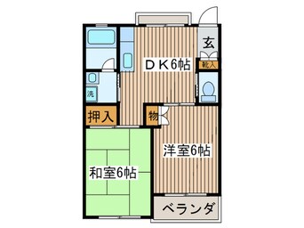 間取図 アーバンドエル烏山