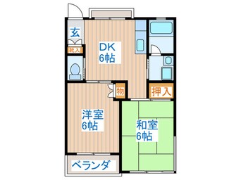 間取図 アーバンドエル烏山