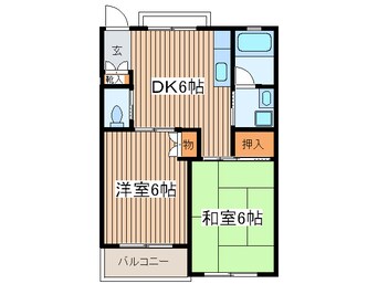 間取図 アーバンドエル烏山