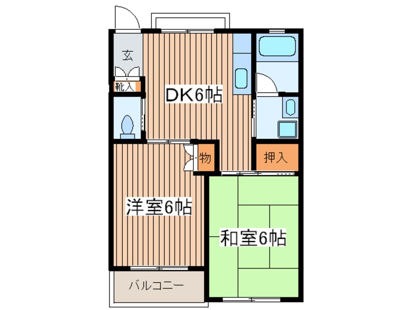 間取図 アーバンドエル烏山