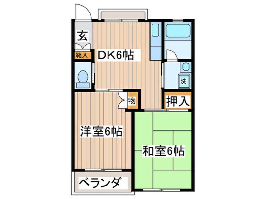 間取図 アーバンドエル烏山