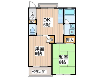 間取図 アーバンドエル烏山