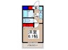 ＡＤレジデンス小手指 1Kの間取り