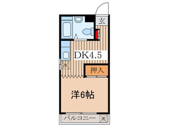 間取図 ハイム大竹