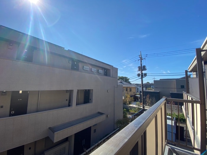 室内からの展望 パールハイツ