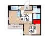 仮)リーブルファイン葛飾小菅 1LDKの間取り