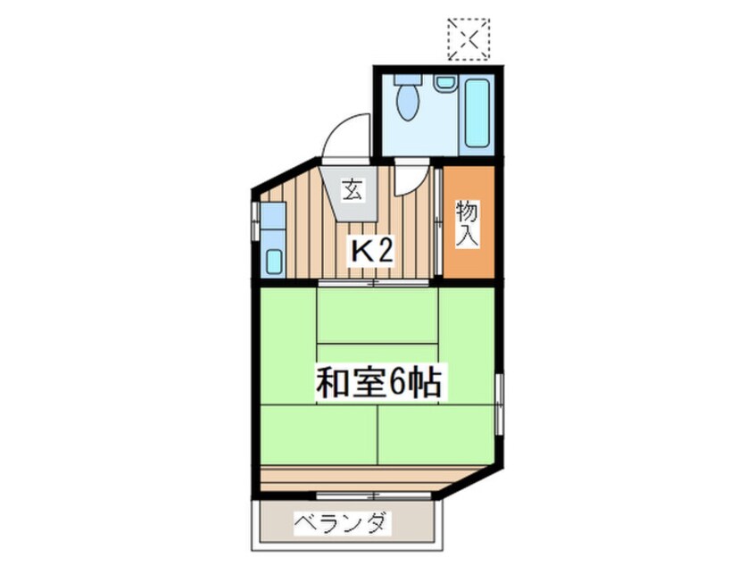 間取図 サンライフ羽鳥