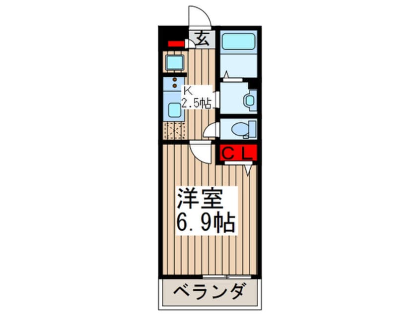 間取図 ＳｏｌｅｉＬ．Ｖ