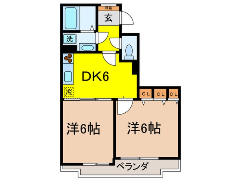 間取図 ピアコスモス