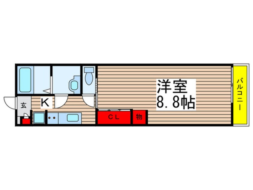 間取図 リブリ・ココア