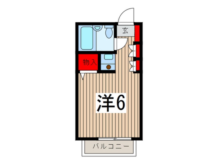 間取図 コ－ポエデン