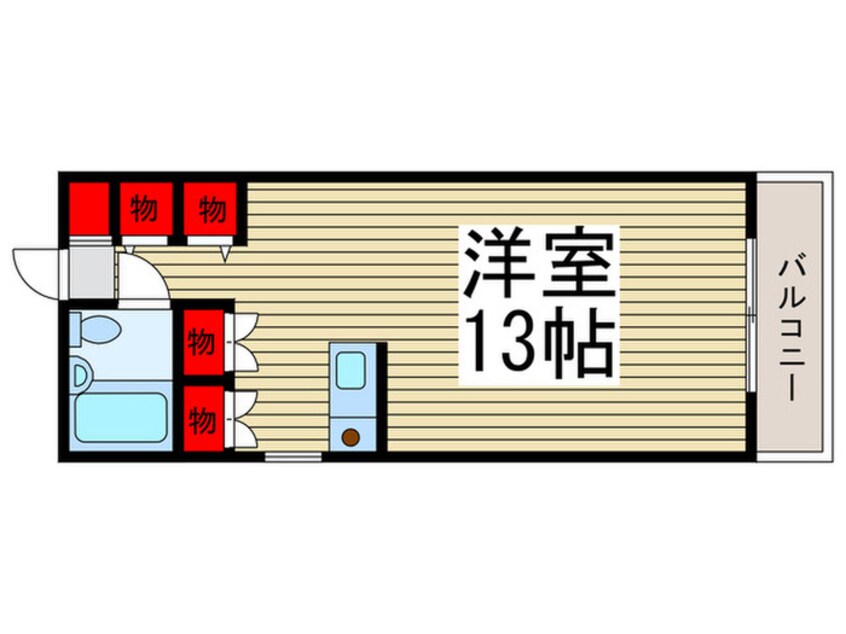 間取図 コ－ポエデン