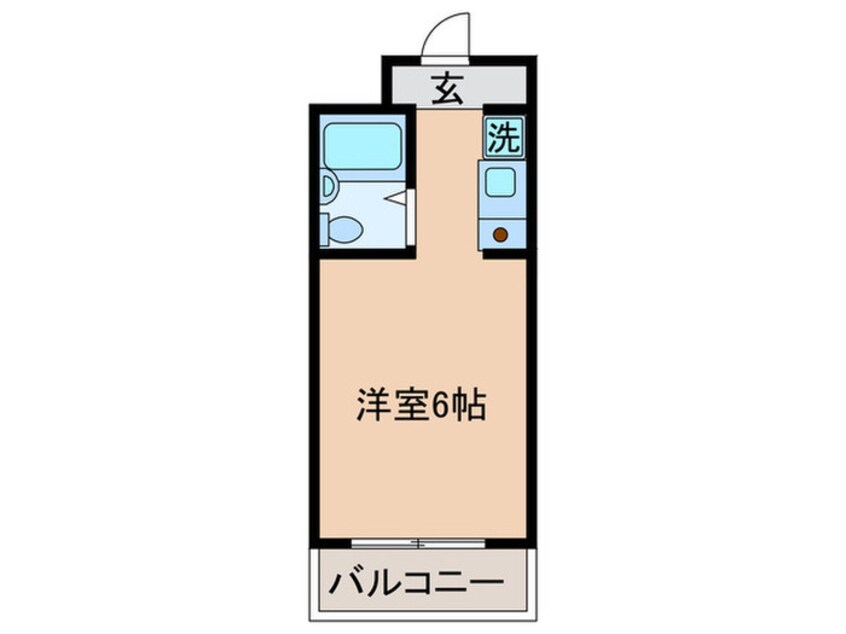 間取図 新丸子ハイツ