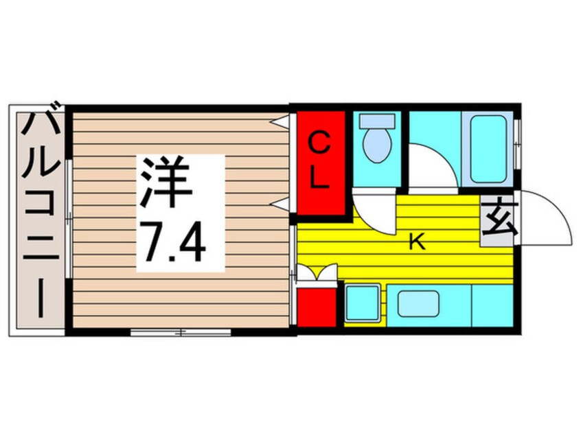 間取図 増田マンション